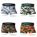 Nueva ropa interior de fibra de bambú para hombre, marca 2019, calzoncillos bóxer sexis a la moda para hombre, bragas suaves y t