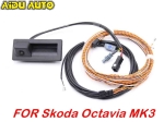 For Skoda Octavia Mk3 Iii Superb 3v B8 Rear View Trunk Handle Camera With Highline Guidance Line Wiring Harness 3v0 827 566 N -