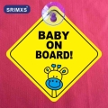 Car Sticker Baby On Board Sucker Warning Safety Sign Sticker Vinyl Decal For Car Vehicle Window Stickers Car Accessories - Car S