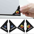 2pcs/set Silicone Door Corner Cover Bumper Collision Anti-scratch Stickers For Hyundai Creta Ix25 Ix 35 2021 Getz Accent I30 I40
