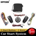 Hippcron Central Door Lock Car Remote Control Keyless Entry Push Start System With Door Window Trunk Control Function Universal|