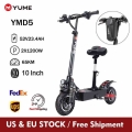 YUME D5 Dual Motor Electric Scooter for Adults US/EU in stock 2400W Off Road Tires Disk/Oil Brakes E Scooter Fast Kick Scooter|E