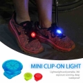 Waterproof Portable Clip Light For Helmet Backpack Pet Shoes Chest lamp Led Warning Light for Running Jogging Bike Cycling New|B
