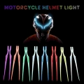 2pcs Motorcycle Helmet Light Strip Led El Cold Light Night Riding Signal Luminous Modified Sticker Waterproof - Helmets - Office