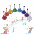 ammoon 8 Note Diatonic Metal Bell Colorful Handbell Hand Percussion Bell Kit Musical Toy for Kids Children for Learning Teaching