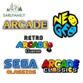 EARLFAMILY 13cm x 6.3cm Retro Arcade Game Car Sticker Vinyl JDM Motorcycle Car Window Trunk Decal Laptop Wall Stickers|Car Stick