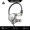 Original QKZ ZXT Copper Driver HiFi Wired Earphone Sport Running Headphones Bass Stereo Headset Music Earbuds Fone De Ouvido|Pho