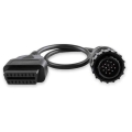 High Quality For Mercedes For Benz Sprinter 14pin To 16pin Car Diagnostic Cable 14 Pin To Obdii Obd2 Obd Ii Odb 2 16 Pin Adapter