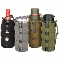 Molle Bag Tactical Water Bottle Pouch Bag Military Outdoor Hiking cycling Drawstring Water Bottle Holder Kettle Carrier Bag|Bic