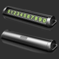 Phone Number In Car Parking License Plate Temporary Stop Sign Temporary Car Parking Card Phone Number Card Plate Hidden Switch -