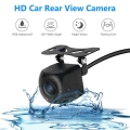 JMCQ Reverse Camera Universal 12V Rear View Camera IP68 Backup Camera Waterproof Night Vision for Head Unit Audio Car Monitor|V