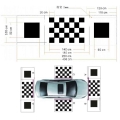 Panoramic Surround Dvr Bird's-eye View System 360-degree Vehicle Camera System 3d 2d Debugging Calibration Cloth - Car Multi