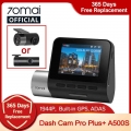 70mai Dash Cam Pro Plus+ A500s 1944p Gps Adas Car Camera 70mai A500s Car Dvr 24h Parking Support Rear Cam 140fov Auto Recorder -