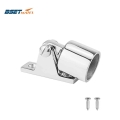 Stainless Steel 316 Boat Bimini Top Fitting Deck Hinge Slide Cap Pipe Eye End Cap External Eye End Canopy Tube Boat Accessories