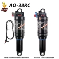 Dnm Ao-38rc Mountain Bike Air Rear Shock 165/190/200/210mm Mtb Downhill Bicycle Coil Rear Shock Wire Ontrol/hand Control - Bicyc