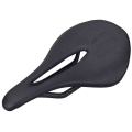 The New Balugoe Carbon+leather Road Bike Saddle Mtb Bicycle Saddles Mountain Bike Racing Saddle Pu Breathable Soft Seat Cushion