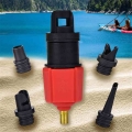 New Car Air Compressor Air Valve Adapter Vehicle Air Pump Valve Adaptor For Inflatable Air Mattress Bed Boat Canoe Kayak|Valve|