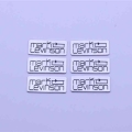 6pcs 35x15mm Mark Levinson Stereo Speaker Badge Emblem Sticker Car Accessorie For Es Ux Nx300 Rx Is Gs Ls Gx Ct200t - Car Sticke