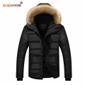 Brand Men Outdoor Winter Casual Warm Thicken Parker Jacket Men New Stand Up Collar High Quality Fashion Cotton Jacket Men 5Xl|Ja