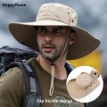New Sun Protection Fishing Hat Summer Breathable Mesh Camping Hiking Caps Anti UV Sun Hat Mountaineering Caps Men's Panama H