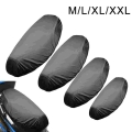 Motorcycle Rain Seat Cover Universal Flexible Waterproof Saddle Cover Black 210D Dust UV Sun Sown Protect Motorcycle Accessories
