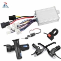 Kunray Brush Controller 24V 48V 500W For Electric Bike Scooter Brushed DC Motor 800W 1000W Ebike Conversion Kit Bicycle Parts|El