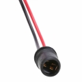 10 Pcs T10 W5W 501 505 507 Capless Wedge Bulb Holder Socket Fitting 6/12/24V Lot|Truck Light System| - Officematics.com