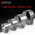SRXTZM Universal Exhaust Clamp Exhaust Clamp Clip For Slip on Type Motorcycle Muffler Silencer Stainless Steel Multiple Sizes|In