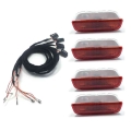 4pcs Oem Origin Door Warning Light Interior Lamp Lights+cable Wire For Golf Jetta Mk5 Mk6 Passat B6 B7 Cc Tiguan 3ad 947 411 - S