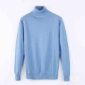 Man Small Horse High Neck Cotton Sweater Autumn Winter Jersey Jumper Hombre Pull Homme Hiver Sweater Men Knit Sweater|Pullovers|