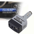 Car Mobile Converter Inverter Adapter Dc 12v/24v To Ac 220v Charger Power - Equalizers - Officematics.com