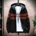 Autumn Winter Men's Cardigan Sweater Casual Slim Sweater Coat Men Streetwear 2021 Thick Warm Knitted Sweater Mens Hooded Jac
