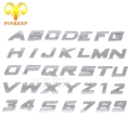 3d Car Sticker Diy Number Alphabet Emblem Auto Letters Badge Motorcycle Decal For Mercedes Bmw Audi Ford Vw Nissan Accessories -