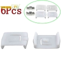 6pcs Seat Rail Runner Clip Slider Guide Piece For Audi Coupe 100 200 4000 5000 - Car Stickers - Officematics.com