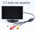 3.5 Inch Digital Color Tft Lcd Car Monitor Small Display For Universal Vehicle Reversing Parking Backup Rear View Camera - Car M