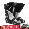 Motorcycle Boots Motorboats Men Boots Bota Masculina Botas Moto Hombre Enduro covering moto Motocross Boots Motor Bike Shoes|Mot