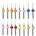 10ps Cleaning Needle nozzle for drills 0.2/0.3/0.4/0.5/0.6 1.2mm PCB drill bit Nozzle cleaning needle drill 3D Printer Parts|3D