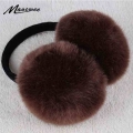 Fashion Faux Rabbit Fur Women Earmuffs for Brand Winter Earmuffs Comfortable Warm Ear Cover Ear Warmers For Girls Adjustable|wom