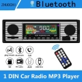 Car Radio 1 DIN 12v Stereo FM Bluetooth Multimedia MP3 Audio Player Cellphone Handfree Digital USB/SD With In Dash Aux Input|Car