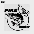 13.3cm*14cm Pike Hunter Fish Animal Car Sticker Vinyl Decal Decor S4-0376 - Car Stickers - Officematics.com