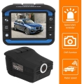 VG3 2 in 1 Car DVR Camera Driving Video Recorder Auto Interior Dual Voice Radar Detector Dash Cam with Charger|DVR/Dash Camera|