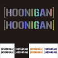 Car Stickers 15.2CM*3.2CM HOONIGAN Funny Car Motorcycles Stickers Reflective Decoration BUY 2 SAVE HALF Custom Sticker|Car Stick