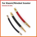 Extension Air Valve Adaptor For XIAOMI M365 Electric Scooter Steel Rubber Stainless Steel Extended Nozzle accessories|Scooter Pa