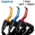 1 Pair Aluminum Mtb Road Bike Brake Handle Hydraulic Disc Brake Lever Mountain Bicycle V Brake Handle Folding Cycling Bmx Parts