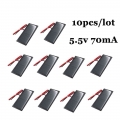 Solar Panel 5.5v 0.38w 70ma With Extend Cable Polycrystalline Solar Cells Standard Epoxy Diy Battery Charge Module 30cm Wire - S