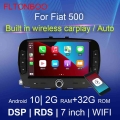 7 inch Android 10 Car Radio Stereo Multimedia player GPS navigation For FIAT 500 2016 2017 2018 2019|Car Multimedia Player| -