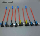 shhworldsea 1sets MINI micro mid micro2 ATM Fuse Tap Adapter Circuit Wire Holder Electronic Device Car Auto|Cables, Adapters &am