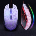 Ratón para juegos con cable óptico USB ZUOYA para computadora PC Laptop Pro Gamer Mouse Dota 2 / LOL negro / blanco