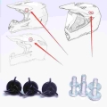 Off-road Helmet Special Screw For Sun Visor Fixing - Helmets - Officematics.com