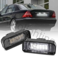 2PCS 6500K Super White 18SMD License Plate LED Light for Mercedes Benz W220 S Class S320 S350 S500 S55 S600 S65 Light Source|Sig